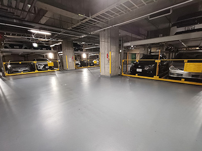 兵庫県神戸市東灘区住吉駅前駐車場（KiLaLa住吉駐車場）を紹介します。多段式駐車場を採用。